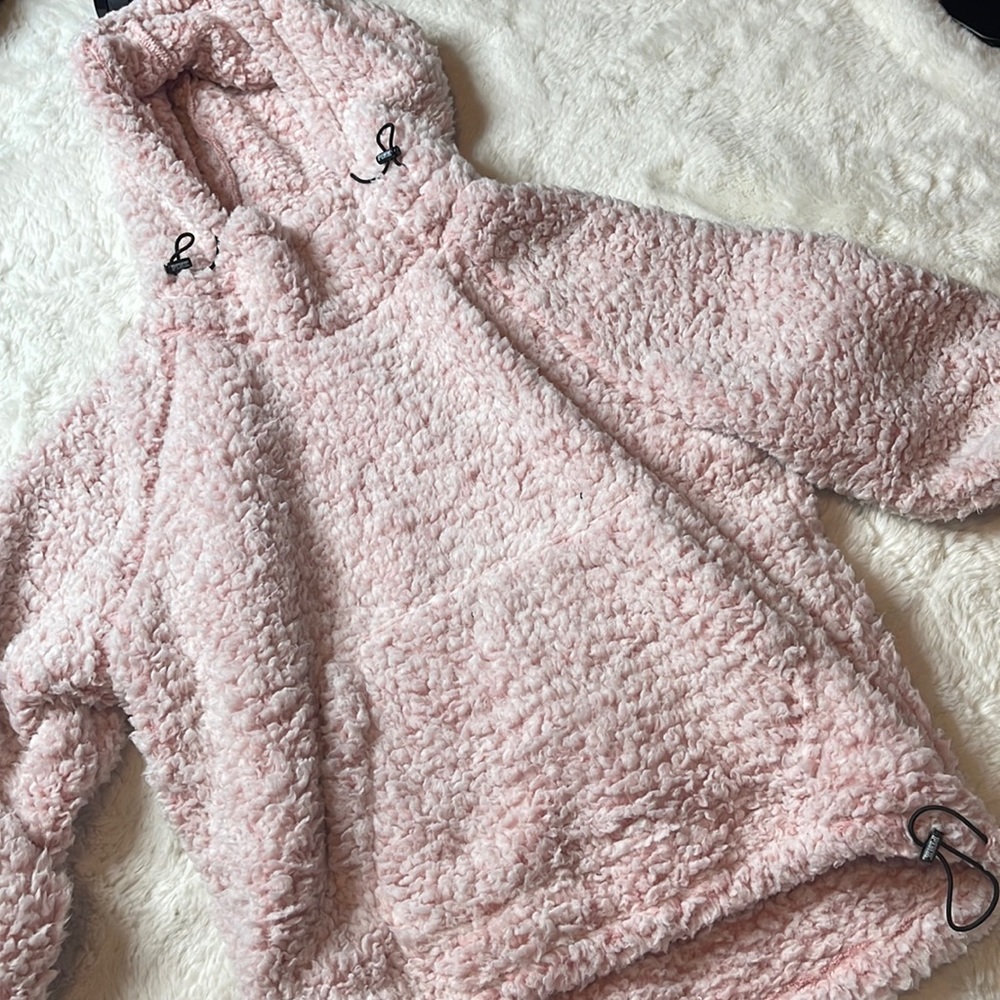 PINK Victoria’s Secret Sherpa Oversize Hoodie - SIZE: XS